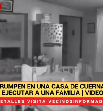 Sicarios irrumpen en una casa de Cuernavaca para ejecutar a una familia | VIDEO
