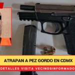 Atrapan a pez gordo en CDMX