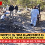 Hallan 10 cuerpos en fosa clandestina en Chihuahua; ocho estaban desmembrados