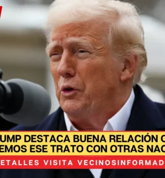 Donald Trump destaca buena relación con México: “Queremos ese trato con otras naciones”