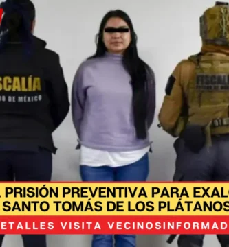 PJEM dicta prisión preventiva para exalcaldesa de Santo Tomás de los Plátanos; es acusada de extorsión