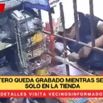 VIDEO: Ratero queda grabado mientras se despacha solo en la tienda