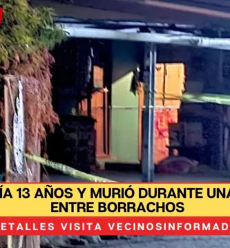 Tanya tenía 13 años y murió durante una balacera entre borrachos