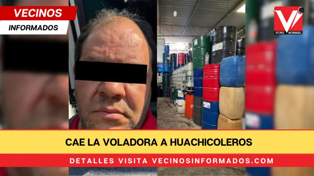 Cae la voladora a huachicoleros