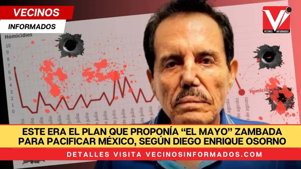 Este era el plan que proponía “El Mayo” Zambada para pacificar México, según Diego Enrique Osorno