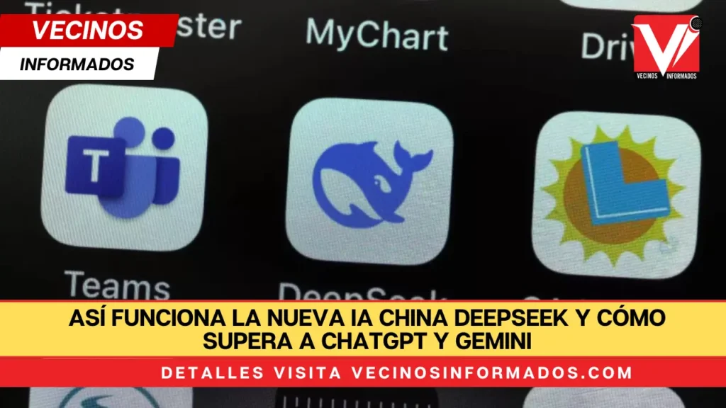 Así funciona la nueva IA China DeepSeek y cómo supera a ChatGPT y Gemini