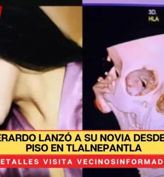 Carlos Gerardo lanzó a su novia desde un tercer piso en Tlalnepantla; le dieron 30 años de cárcel