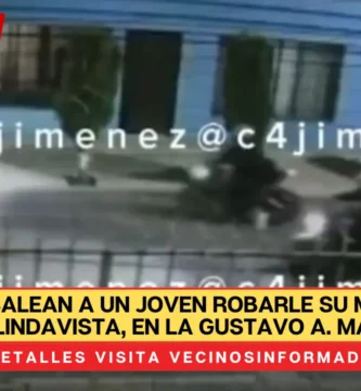 Sujetos balean a un joven robarle su moto en la col. Lindavista, en la Gustavo A. Madero