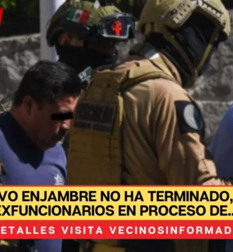 Operativo Enjambre no ha terminado, hay ocho órdenes de aprehensión pendientes: Secretaria de Seguridad