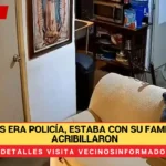 VIDEOS: Luis era policía, estaba con su familia y ahí lo acribillaron