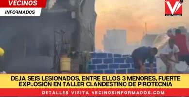 Deja seis lesionados, entre ellos 3 menores, fuerte explosión en taller clandestino de pirotecnia en Chimalhuacán, Edomex