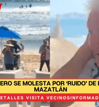 Extranjero se molesta por ‘ruido’ de banda en Mazatlán