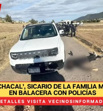 Muere ‘El Chacal’, sicario de la Familia Michoacana, en balacera con policías