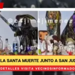 Altares satánicos son localizados tras cateos en Iztapalapa; tenían a la Santa Muerte junto a San Judas Tadeo