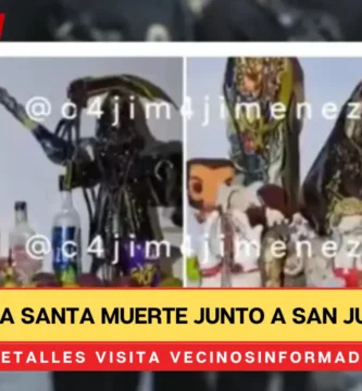 Altares satánicos son localizados tras cateos en Iztapalapa; tenían a la Santa Muerte junto a San Judas Tadeo
