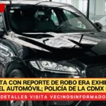 Camioneta con reporte de robo era exhibida en el Museo del Automóvil; policía de la CDMX recupera el vehículo