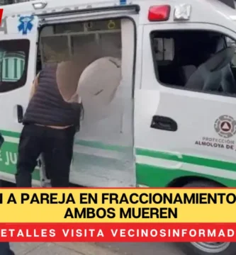Rafaguean a pareja en fraccionamiento de Edomex; ambos mueren