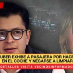 Chofer de Uber exhibe a pasajera por hacer del baño en el coche y negarse a limpiar