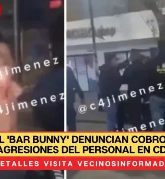 Una vez más! Clientes del 'Bar Bunny' DENUNCIAN cobros excesivos y agresiones del personal en CdMx