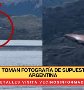 Turistas toman fotografía de supuesto OVNI en Argentina