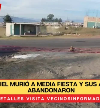 José Daniel murió a media fiesta y sus amigos lo abandonaron