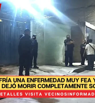 Héctor sufría una enfermedad muy fea y su familia lo dejó morir completamente solo