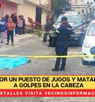 Se pelean por un puesto de jugos y matan a un joven a golpes en la cabeza