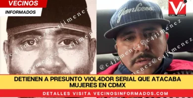Detienen a presunto violador serial que atacaba mujeres en CDMX; Fiscalía trabaja en orden de aprehensión