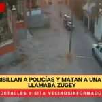 VIDEO: Acribillan a policías y matan a una agente; se llamaba Zugey