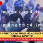 Balean a venezolano en micheladas de CDMX, y a nadie le importo, todos los clientes siguen tomando y comiendo