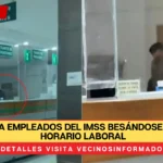 Exhiben a empleados del IMSS besándose en pleno horario laboral