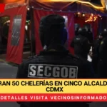 Clausuran 50 chelerías en cinco alcaldías de la CDMX