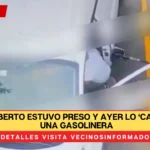 VIDEO: Alberto estuvo preso y ayer lo ‘cazaron’ en una gasolinera