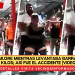 Atleta muere mientras levantaba barra con 270 kilos; así fue el accidente |VIDEO