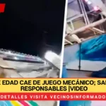 Menor de edad cae de juego mecánico en Cozumel; sancionan a responsables |VIDEO