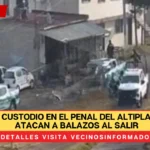 Luis es custodio en el penal del Altiplano y lo atacan a balazos al salir