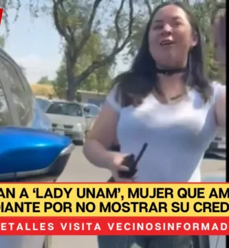 Viralizan a ‘Lady UNAM’, mujer que amenazó a estudiante por no mostrar su credencial