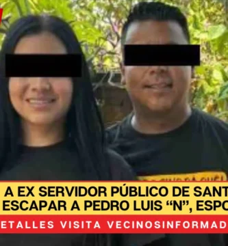 Detienen a ex servidor público de Santo Tomás; ayudó a escapar a Pedro Luis “N”, esposo de la exalcaldesa