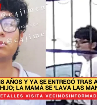 Lucio tiene 18 años y ya se entregó tras abandonar a su hijo; la mamá se ‘lava las manos’