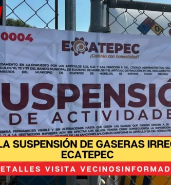 Continúa la suspensión de gaseras irregulares en Ecatepec