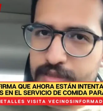 Joven asegura que ya quieren cobrar propinas en servicio de comida para llevar