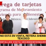 La patria no está en venta, reitera Sheinbaum desde Texcoco