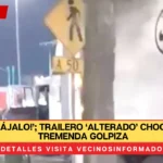 VIDEOS: ‘¡Bájalo!’; trailero ‘alterado’ choca y recibe tremenda golpiza