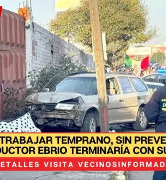 Salió a trabajar temprano, sin prever que un conductor ebrio terminaría con su vida