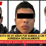 Jovencita de 20 años fue subida a un Tsuru y agredida sexualmente