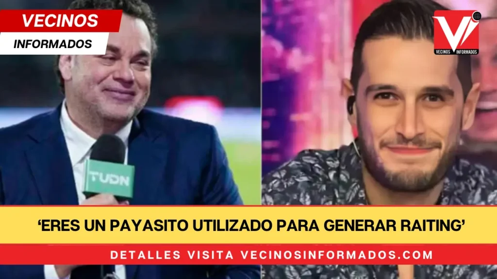 David Faitelson se lanza contra Adrián Marcelo: ‘Eres un payasito utilizado para generar raiting’