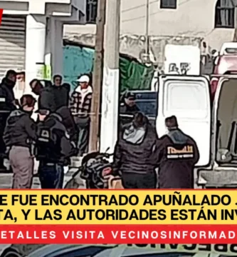 Hombre amanece apuñalado junto a su moto; investigan intento de robo