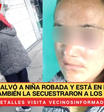 Fernanda salvó a niña robada y está en la cárcel; a ella también la secuestraron a los 13 años