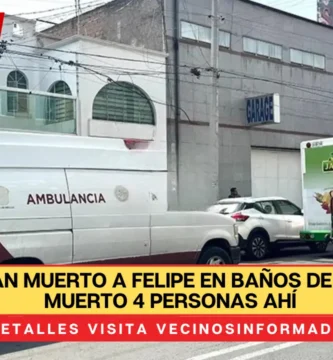 Encuentran muerto a Felipe en baños de vapor; han muerto 4 personas ahí