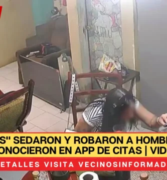 "Goteras" sedaron y robaron a hombre al que conocieron en app de citas | VIDEO